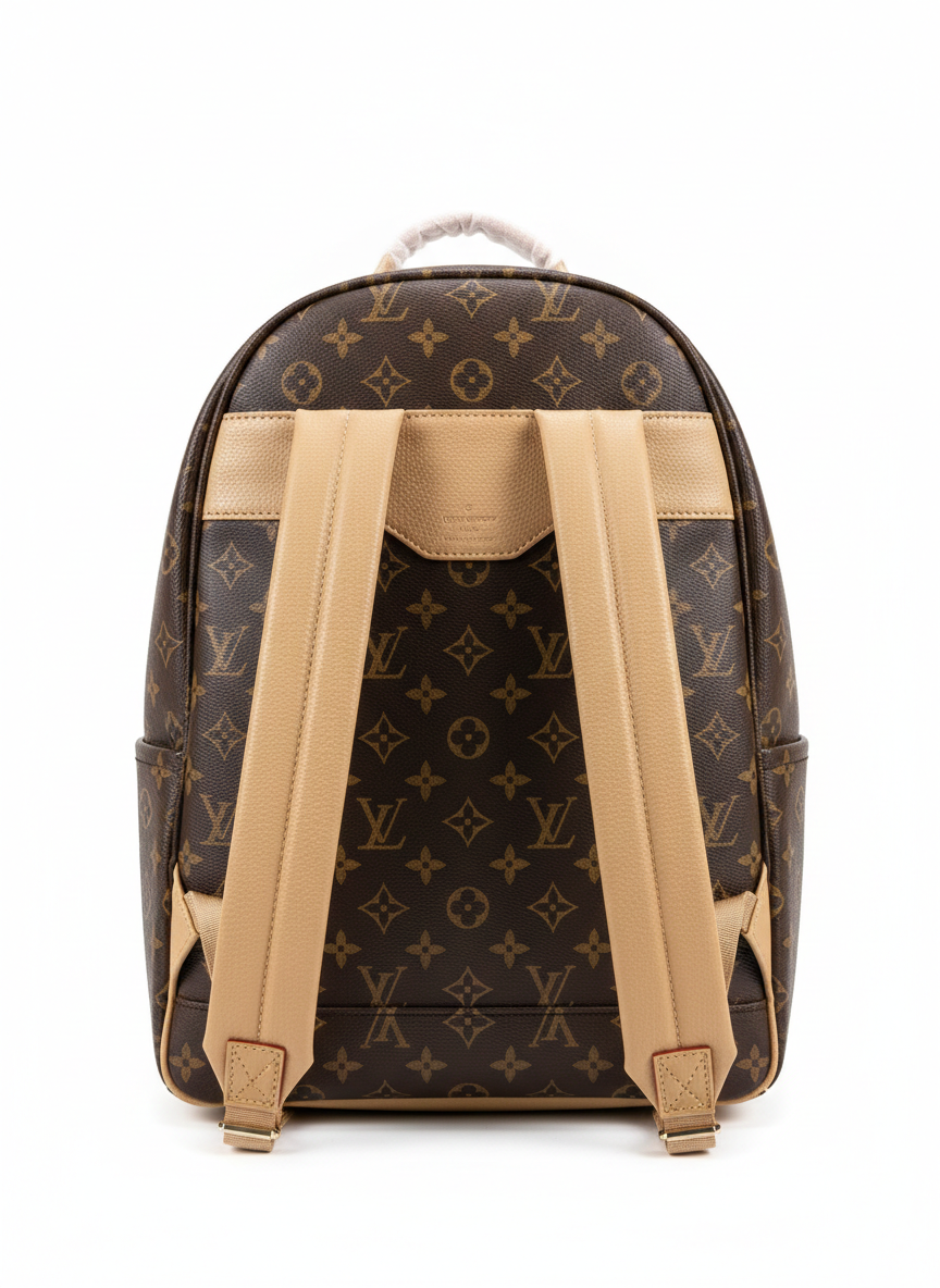 LOUIS VUITTON Monogram Outdoor Backpack Brown Beige
