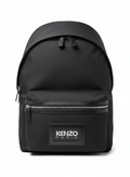 Kenzo Kenzography canvas backpack black