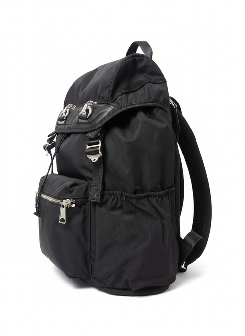 Black Diesel large Logos backpack